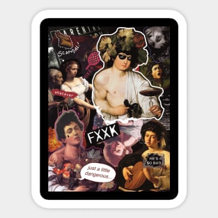 Caravaggio The Bad Boy Sticker